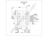 PRESTOLITE ELECTRIC AVI136A101 kintamosios srovės generatorius
4935821