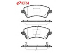 METZGER 0822.12 stabdžių trinkelių rinkinys, diskinis stabdys 
 Techninės priežiūros dalys -> Papildomas remontas
04465-02061, 04465-02130