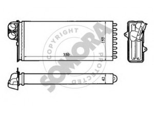 SOMORA 245550 šilumokaitis, salono šildymas 
 Šildymas / vėdinimas -> Šilumokaitis
7701205584