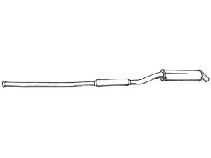 AKS DASIS SG12430 vidurinis duslintuvas