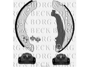 BORG & BECK BBS1030K stabdžių trinkelių komplektas 
 Techninės priežiūros dalys -> Papildomas remontas
