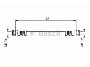 BOSCH 1 987 476 012 stabdžių žarnelė 
 Stabdžių sistema -> Stabdžių žarnelės
4806 A2, 4806 A2, 6U0 611 775 A