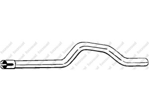 BOSAL 831-885 išleidimo kolektorius 
 Išmetimo sistema -> Išmetimo vamzdžiai
8 54 499, 90128861