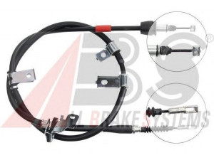 A.B.S. K16318 trosas, stovėjimo stabdys 
 Stabdžių sistema -> Valdymo svirtys/trosai
59770-07310
