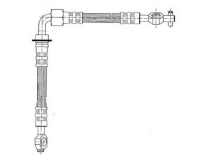 CEF 511891 stabdžių žarnelė