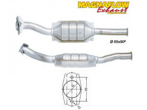 MAGNAFLOW 86050 katalizatoriaus keitiklis 
 Išmetimo sistema -> Katalizatoriaus keitiklis
173196