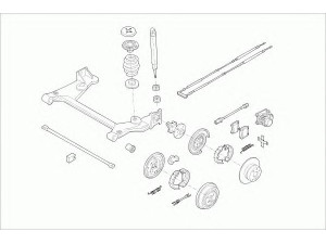 BOGE OPEL-ASTRA-RB022 vairavimo mechanizmas; rato pakaba 
 Ašies montavimas/vairavimo mechanizmas/ratai -> Prekių paieška pagal schemą