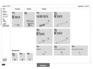 DINEX 168000060 išmetimo sistema 
 Išmetimo sistema -> Išmetimo sistema, visa