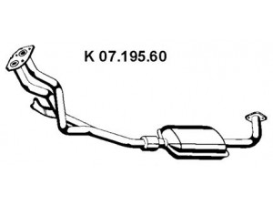 EBERSPÄCHER 07.195.60 katalizatoriaus keitiklis
8 58 047, 8 58 154, 8 58 177