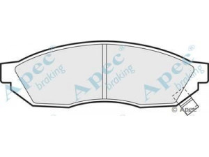 APEC braking PAD453 stabdžių trinkelių rinkinys, diskinis stabdys
45022SA0660