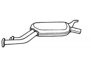 AKS DASIS SG35418 vidurinis duslintuvas