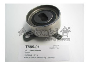 ASHUKI T885-01 įtempiklio skriemulys, paskirstymo diržas 
 Techninės priežiūros dalys -> Papildomas remontas
13505-02030, 13505-15050, 13505-15050/60