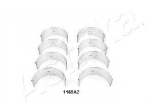ASHIKA 82-1169A2 guoliai dideliu galu 
 Variklis -> Alkūninio veleno pavara -> Švaistiklio surinkimas -> Guoliai dideliu galu