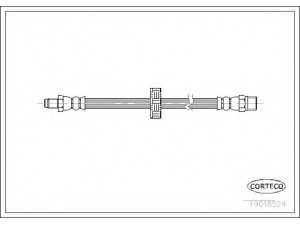 CORTECO 19018524 stabdžių žarnelė 
 Stabdžių sistema -> Stabdžių žarnelės
3204990