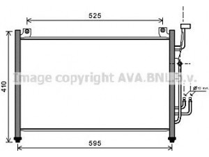AVA QUALITY COOLING MZ5236 kondensatorius, oro kondicionierius