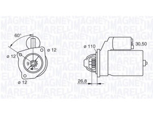 MAGNETI MARELLI 063217226010 starteris 
 Elektros įranga -> Starterio sistema -> Starteris
1516715R, 4691200, 4706931, 4744841