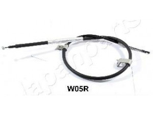 JAPANPARTS BC-W05R trosas, stovėjimo stabdys 
 Stabdžių sistema -> Valdymo svirtys/trosai
96625954, 96879437, 96625954, 96879437