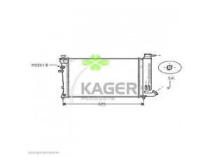 KAGER 31-0858 radiatorius, variklio aušinimas 
 Aušinimo sistema -> Radiatorius/alyvos aušintuvas -> Radiatorius/dalys
1301K6, 1301K9, 1301L2, 1301TK