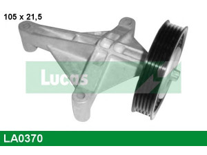 LUCAS ENGINE DRIVE LA0370 įtempiklio skriemulys, V formos rumbuotas diržas 
 Diržinė pavara -> V formos rumbuotas diržas/komplektas -> Įtempiklio skriemulys
A6392000870