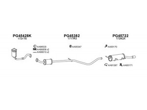 VENEPORTE 450743 išmetimo sistema 
 Išmetimo sistema -> Išmetimo sistema, visa