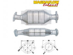 MAGNAFLOW 85870 katalizatoriaus keitiklis 
 Išmetimo sistema -> Katalizatoriaus keitiklis
855101