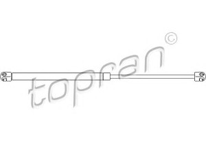 TOPRAN 207 736 dujinė spyruoklė, bagažinė 
 Priedai -> Bagažinė/pakrovimo skyrius
01 32 741, 1 32 741, 24411022
