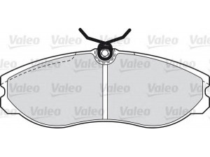 VALEO 598602 stabdžių trinkelių rinkinys, diskinis stabdys 
 Techninės priežiūros dalys -> Papildomas remontas
1954460, 1957042, 41060-0F025, 41060-2X825