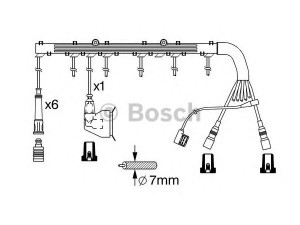 BOSCH 0 986 356 362 uždegimo laido komplektas 
 Kibirkšties / kaitinamasis uždegimas -> Uždegimo laidai/jungtys
12 12 1 720 530, 12 12 1 726 037