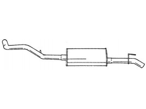 AKS DASIS SG50638 galinis duslintuvas