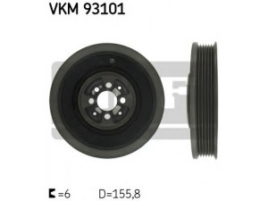SKF VKM 93101 skriemulys, alkūninis velenas 
 Diržinė pavara -> Dirželio skriemulys
028 105 243 T, 1069593, 95VW 6B321 CB