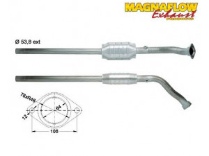 MAGNAFLOW 80934 katalizatoriaus keitiklis 
 Išmetimo sistema -> Katalizatoriaus keitiklis
96016570