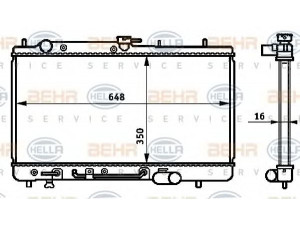 HELLA 8MK 376 708-061 radiatorius, variklio aušinimas 
 Aušinimo sistema -> Radiatorius/alyvos aušintuvas -> Radiatorius/dalys
B547 15 200 D