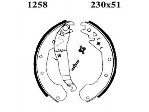 BSF 01258 stabdžių trinkelių komplektas 
 Techninės priežiūros dalys -> Papildomas remontas
1605591, 1605594, 1605690, 1605734