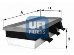 UFI 30.108.00 oro filtras 
 Techninės priežiūros dalys -> Techninės priežiūros intervalai
7701044101