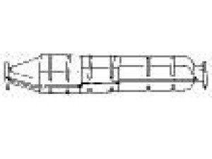 AKS DASIS SG12318 katalizatoriaus keitiklis