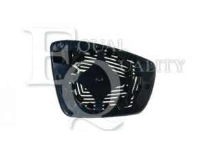 EQUAL QUALITY RD01465 veidrodėlio stiklas, išorinis veidrodėlis 
 Kėbulas -> Keleivių kabina -> Veidrodėlis
6R0857522