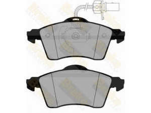 Brake ENGINEERING PA1464 stabdžių trinkelių rinkinys, diskinis stabdys 
 Techninės priežiūros dalys -> Papildomas remontas
7D0698151D, 7D0698151F