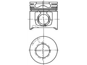 KOLBENSCHMIDT 94450600 stūmoklis 
 Variklis -> Cilindrai/stūmokliai
1 908 677, 9 946 158 3