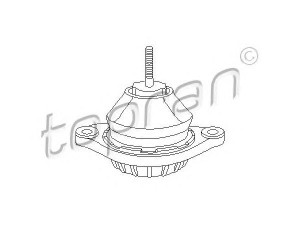 TOPRAN 107 061 variklio montavimas 
 Variklis -> Variklio montavimas -> Variklio montavimo rėmas
443 199 379D