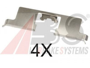 A.B.S. 1745Q priedų komplektas, diskinių stabdžių trinkelės 
 Stabdžių sistema -> Diskinis stabdys -> Stabdžių dalys/priedai
56409920