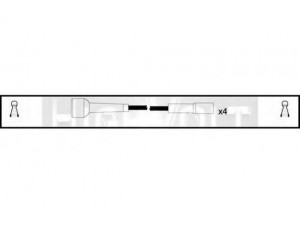 STANDARD OEF699 uždegimo laido komplektas 
 Kibirkšties / kaitinamasis uždegimas -> Uždegimo laidai/jungtys
77 00 874 564