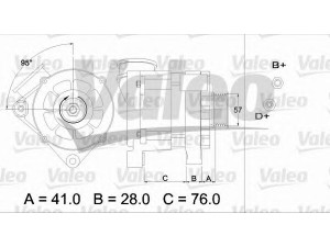 VALEO 436333 kintamosios srovės generatorius 
 Elektros įranga -> Kint. sr. generatorius/dalys -> Kintamosios srovės generatorius
12 31 1 730 580, 12 31 1 735 792