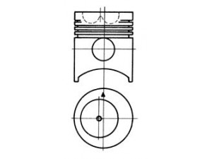 KOLBENSCHMIDT 91005700 stūmoklis 
 Variklis -> Cilindrai/stūmokliai
1216 6672, 1216 6965, 1216 6672