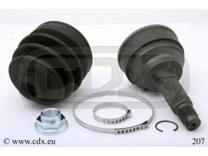 CDX 207 jungčių komplektas, kardaninis velenas 
 Ratų pavara -> Sujungimai/komplektas