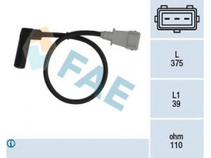 FAE 79152 jutiklis, uždegimo impulsas; RPM jutiklis, variklio valdymas 
 Kibirkšties / kaitinamasis uždegimas -> Impulsų generatorius
5918.91, 5918.93, 96.140.045.00