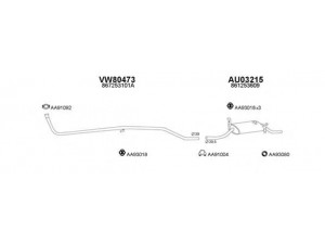 VENEPORTE 800266 išmetimo sistema 
 Išmetimo sistema -> Išmetimo sistema, visa
