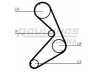 ROULUNDS RUBBER RR1341 paskirstymo diržas 
 Techninės priežiūros dalys -> Papildomas remontas
081619, 7700666593