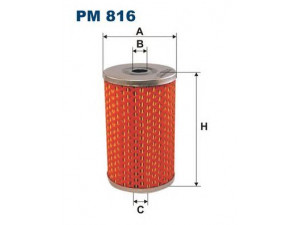 FILTRON PM816 kuro filtras 
 Techninės priežiūros dalys -> Papildomas remontas
9560890101, 95608910, 5017832, 190601