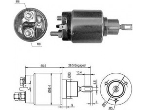 MAGNETI MARELLI 940113050419 solenoidinis jungiklis, starteris
