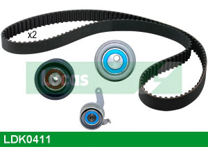 LUCAS ENGINE DRIVE LDK0411 paskirstymo diržo komplektas 
 Techninės priežiūros dalys -> Papildomas remontas